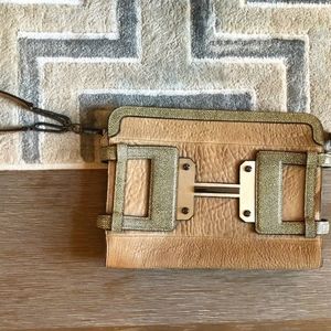 Halston Heritage Vintage Leather Bag